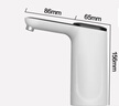 美的（Midea）上水器 飲水機家用 桶裝水抽水器 電動壓水器 燒水壺養(yǎng)生壺熱水瓶 抽水泵器QT001【食品級材質】 曬單實拍圖