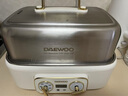 大宇（DAEWOO）【胖東來嚴(yán)選】加厚全鋼電蒸鍋多功能蒸煮燉一體3層家用可拆洗304不銹鋼18L大容量蒸汽鍋S30   曬單實(shí)拍圖