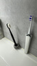 無(wú)印良品（MUJI） 炻瓷 多用支架 牙刷架 牙刷座 牙刷托 MB13CC1A 灰色 4cm 曬單實(shí)拍圖
