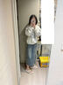 樸西厚底人字拖女士夏季2025新款沙灘海邊度假拖鞋防滑增高女款 珍珠白 35-36 曬單實拍圖