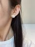 DAISY DREAM獨(dú)特山茶花耳釘女2025年新款爆款耳環(huán)小眾設(shè)計(jì)輕奢高級感氣質(zhì)耳飾 氣質(zhì)山茶花耳釘【925銀針】 曬單實(shí)拍圖