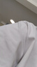 名創(chuàng)優(yōu)品（MINISO）長袖襯衫男2025新款冰絲薄款襯衣春季寬松痞帥潮流上衣 白 L 曬單實拍圖