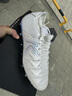 卡爾美（KELME）足球鞋男大師+小牛皮MG成人比賽短釘人草專業(yè)訓(xùn)練鞋 白藍色 42 曬單實拍圖