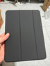 JPLAYER蘋(píng)果iPad Air7/6保護套air11英寸 2025/24款M3芯片平板電腦保護殼智能休眠外殼防摔皮套黑色 曬單實(shí)拍圖