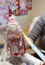 森森貓兒童水杯女孩可愛上學(xué)專用吸管杯帶背帶小學(xué)生幼兒園防摔水壺杯子 卡通吸管粉650毫升+杯刷3d貼 曬單實(shí)拍圖