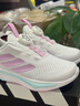 阿迪達(dá)斯（adidas）SUPERNOVA EASE HABU 領(lǐng)航系列緩震柔彈慢跑鞋 HP3575白/紫/綠  曬單實(shí)拍圖