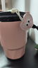 物生物（RELEA）保溫杯女士咖啡杯高顏值吸管杯316不銹鋼水杯禮物學(xué)生杯子伴手禮 曬單實(shí)拍圖