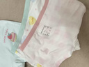 冰雪木棉兒童內(nèi)褲女童A類優(yōu)質(zhì)棉抑菌檔平角褲吸汗透氣中大童四角短褲 曬單實(shí)拍圖