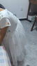 MARC&JANIE馬克珍妮童裝兒童夏裝女童彈力針織網(wǎng)紗連衣裙公主裙子230865 曬單實(shí)拍圖