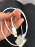 Apple/蘋(píng)果 USB-C轉閃電接口充電線(xiàn) -1米 蘋(píng)果充電線(xiàn)手機充電線(xiàn)原裝充電線(xiàn)適用于閃電接口iPhone/iPad 曬單實(shí)拍圖