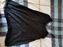 貓惑（MAOHUO）冰絲睡衣女睡裙情趣夏季仿真絲性感吊帶家居服七夕情人節(jié)禮物禮盒 黑色【睡袍+吊帶】 L 【適合95-115斤】 曬單實拍圖