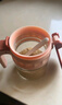 居元素玻璃密封防潮調(diào)料盒廚房調(diào)料瓶罐家用帶勺調(diào)味罐350ml 奶油白 曬單實(shí)拍圖
