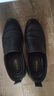 奧康皮鞋新款男商務(wù)正裝男士鞋一腳蹬橡膠軟底休閑鞋爸爸鞋套腳 黑色 38 曬單實(shí)拍圖
