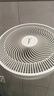 美的（Midea）電風(fēng)扇家用7葉落地扇搖頭電風(fēng)扇循臥室宿舍輕音風(fēng)扇臺式桌面小型風(fēng)扇臺地兩用升級款 白色丨7葉臺地兩用 曬單實(shí)拍圖