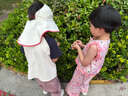 G.DUCK KIDS小黃鴨女童夏季新中式國(guó)風(fēng)套裝中小兒童時(shí)尚甜美夏裝小孩公主套裝 墨綠花朵套裝-主圖色 110 cm 曬單實(shí)拍圖