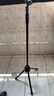 MICGRS麥克風(fēng)話(huà)筒支架落地 舞臺直播家用k歌學(xué)校錄音k歌伸縮升降三腳架開(kāi)會(huì )演講金屬咪架配兩個(gè)通用咪夾 單咪夾 曬單實(shí)拍圖