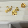 周生生黃金吊墜 文化小品 足金福字牌掛墜 93780P計價(jià) 2.8克 曬單實(shí)拍圖
