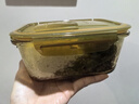 康寧 耐熱加深玻璃飯盒保鮮盒儲物罐密封便當盒 800ml飯盒+900ml湯盒+飯包袋 曬單實拍圖