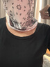 MOTOROID防曬面罩騎行面巾摩托車面罩男女全臉冰絲掛耳護(hù)脖子遮陽臉罩面紗 【2件裝】黑色+白色 曬單實(shí)拍圖