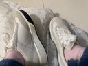 愛步（ECCO）25年新款復(fù)古德訓(xùn)鞋厚底板鞋女 街頭球鞋272833 灰白色/白色36 曬單實拍圖