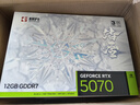 耕升（GAINWARD）GeForce RTX 5070 DLSS 4 設計AI渲染 主流電競光追游戲電腦獨立顯卡 RTX 5070 踏雪 OC 曬單實(shí)拍圖