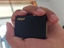 ZIPPO打火機(jī)之寶防風(fēng)煤油 黑裂漆-經(jīng)典商標(biāo) 七夕禮物送男友 含油套裝 曬單實(shí)拍圖