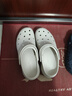 斯凱奇（Skechers）泡泡鞋丨夏季情侶洞洞鞋女沙灘踩屎感拖鞋男增高防臭透氣涉水鞋 曬單實拍圖