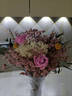 永生玫瑰滿(mǎn)天星干花花束高級感網(wǎng)紅裝飾擺件真花風(fēng)干天然客廳擺設 粉玫瑰水晶花束+陶瓷白瓶 干花包 曬單實(shí)拍圖