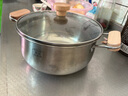 小熊（Bear）316L不銹鋼湯鍋+蒸屜 燉鍋蒸鍋24cm煮粥鍋燃?xì)庠钔ㄓ肅P-JG010-P03 曬單實(shí)拍圖