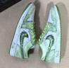 耐克（NIKE）球鞋定制AirJordan1武林新中式甘米熊潑墨復(fù)古男女籃球鞋 武林 43 曬單實(shí)拍圖