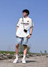 啄木鳥牛仔短褲男2025夏季美式潮牌寬松牛仔中褲男高街直筒復(fù)古五分褲男 T38復(fù)古藍(lán) XL 曬單實拍圖