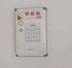 得力(deli)48位鋁合金鑰匙管理箱 帶鎖鑰匙整理保管箱收納柜/含鑰匙牌 銀色 曬單實(shí)拍圖
