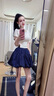 遇上佳人 微卷高馬尾 假發(fā)女長發(fā)抓夾式自然蓬松仿真發(fā)微卷發(fā)尾假馬尾辮 棕黑色【60CM】 曬單實拍圖