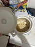 康舒康舒白蘭花砂鍋大容量湯鍋燉鍋家用燃?xì)庠顚Ｓ媚透邷馗蔁涣焉冲?康舒白蘭花砂鍋3-5人用 3500ml 曬單實(shí)拍圖