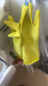 克林萊 進(jìn)口橡膠手套 小號(hào) 3副裝 淺綠色 3件 曬單實(shí)拍圖