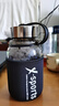 天喜（TIANXI）玻璃杯大容量便攜戶(hù)外運(yùn)動(dòng)旅行杯子帶杯套耐熱耐高溫帶茶漏大水杯 【加厚防爆+杯套】700ml 曬單實(shí)拍圖