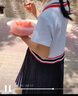 FILA斐樂童裝兒童連衣裙2025年夏季新款網(wǎng)球裙女童大小童運(yùn)動(dòng)裙子 傳奇藍(lán)-NV 140 曬單實(shí)拍圖