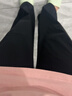 后腰口袋瑜伽褲外穿女褲子寬松闊腿褲女鯊魚(yú)褲高腰收腹提臀不掉檔 黑色 -常規 適合150-165CM XL 體重130-145斤 曬單實(shí)拍圖