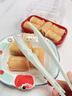 捷熠蛋糕夾面包夾水果蛋糕夾子食品夾自助餐甜品烘焙夾點(diǎn)心糕點(diǎn)夾子 食品夾 透明+白色2個(gè)裝 曬單實(shí)拍圖