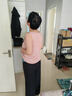 蕉內涼皮301Cool女士涼感冰絲直筒褲垂墜顯瘦顯腿長褲子女防曬休閑褲 黑色 XL 曬單實拍圖