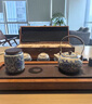 阿貍的愛(ài)汝窯功夫茶具整套套裝伴手禮商務(wù)禮品父親生日禮物男士送爸爸老師 青花招財(cái)纏枝提梁壺高端禮盒裝 喬遷禮物八一退休退伍紀(jì)念品實(shí)用 曬單實(shí)拍圖