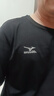 美津濃（MIZUNO）短袖男戶(hù)外t恤男夏季男士健身體恤冰絲大碼速干衣情侶上衣 曬單實(shí)拍圖