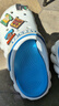 ABC KIDS兒童洞洞鞋男童夏季新款我的世界軟底透氣外穿拖鞋舒適防滑沙灘鞋 白藍 【我的世界】 32 - 33【內長(cháng)21CM】 曬單實(shí)拍圖