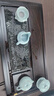 尋汝汝窯功夫茶具套裝陶瓷家用天青色汝瓷開片辦公室茶盤整套高檔送禮 02.西施壺-汝窯套裝(無茶盤) 10頭 曬單實(shí)拍圖