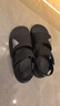阿迪達(dá)斯（adidas）兒童涼鞋夏季男女大小童沙灘鞋 GW0344黑 4/36碼/225mm  曬單實拍圖