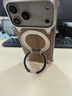 Eary【國潮實(shí)木殼】適用蘋(píng)果iphone17promax手機殼創(chuàng  )意高端級感無(wú)邊框超薄磁吸防摔保護套金屬旋轉支架 鈦金色【旋轉支架/magsafe磁吸/帶殼充電】 蘋(píng)果 17 ProMax 曬單實(shí)拍圖