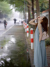 SNYDER WEAR法式連衣裙女裝夏季新款時(shí)尚海邊度假風(fēng)溫柔掛脖無(wú)袖背心長(cháng)裙子 藍綠色 均碼 曬單實(shí)拍圖