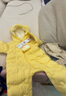 巴拉巴拉童裝嬰兒羽絨服連體衣寶寶2025新款冬裝加厚保暖哈衣爬服萌趣造型 粉色小貓-白鴨絨 100 cm-充絨量107g 曬單實(shí)拍圖