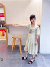 G.DUCKKIDS童裝女童連衣裙夏季24新款兒童裙子中大童夏裝學(xué)院風(fēng)A字裙12女孩 圖片色 170 尺碼15~16歲【160-170cm】 曬單實(shí)拍圖