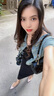 OLOEY裸色平底鞋尖頭鉚釘女鞋配裙子溫柔法式氣質(zhì)淺口百搭軟底通勤瓢鞋 【裸色】淺口單鞋 38 曬單實(shí)拍圖